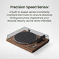 Kanto OBI3 Bluetooth 5.3 Turntable with Built-In Preamp (Matte Walnut)