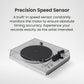 Kanto OBI3 Bluetooth 5.3 Turntable with Built-In Preamp (Matte White)