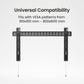 Kanto PF405 Ultra Low-Profile Fixed TV Wall Mount for 50&rdquo; - 90&rdquo; TV