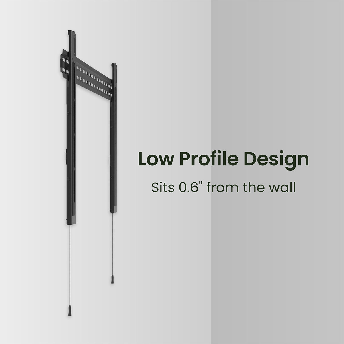 Kanto PF405 Ultra Low-Profile Fixed TV Wall Mount for 50&rdquo; - 90&rdquo; TV