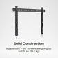 Kanto PF405 Ultra Low-Profile Fixed TV Wall Mount for 50&rdquo; - 90&rdquo; TV