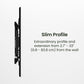 Kanto PMX900HD Pro Series Full Motion Articulating TV Wall Mount for 65&rdquo; - 140&rdquo; TVs