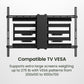 Kanto PMX900HD Pro Series Full Motion Articulating TV Wall Mount for 65&rdquo; - 140&rdquo; TVs