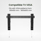 Kanto PT405 Ultra Low-Profile Tilting TV Mount for 50&rdquo; - 90&rdquo; TVs