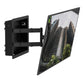 Kanto R400 Pro Series Recessed In Wall Full Motion TV Mount for 35"-65" TVs