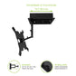 Kanto R400 Pro Series Recessed In Wall Full Motion TV Mount for 35"-65" TVs
