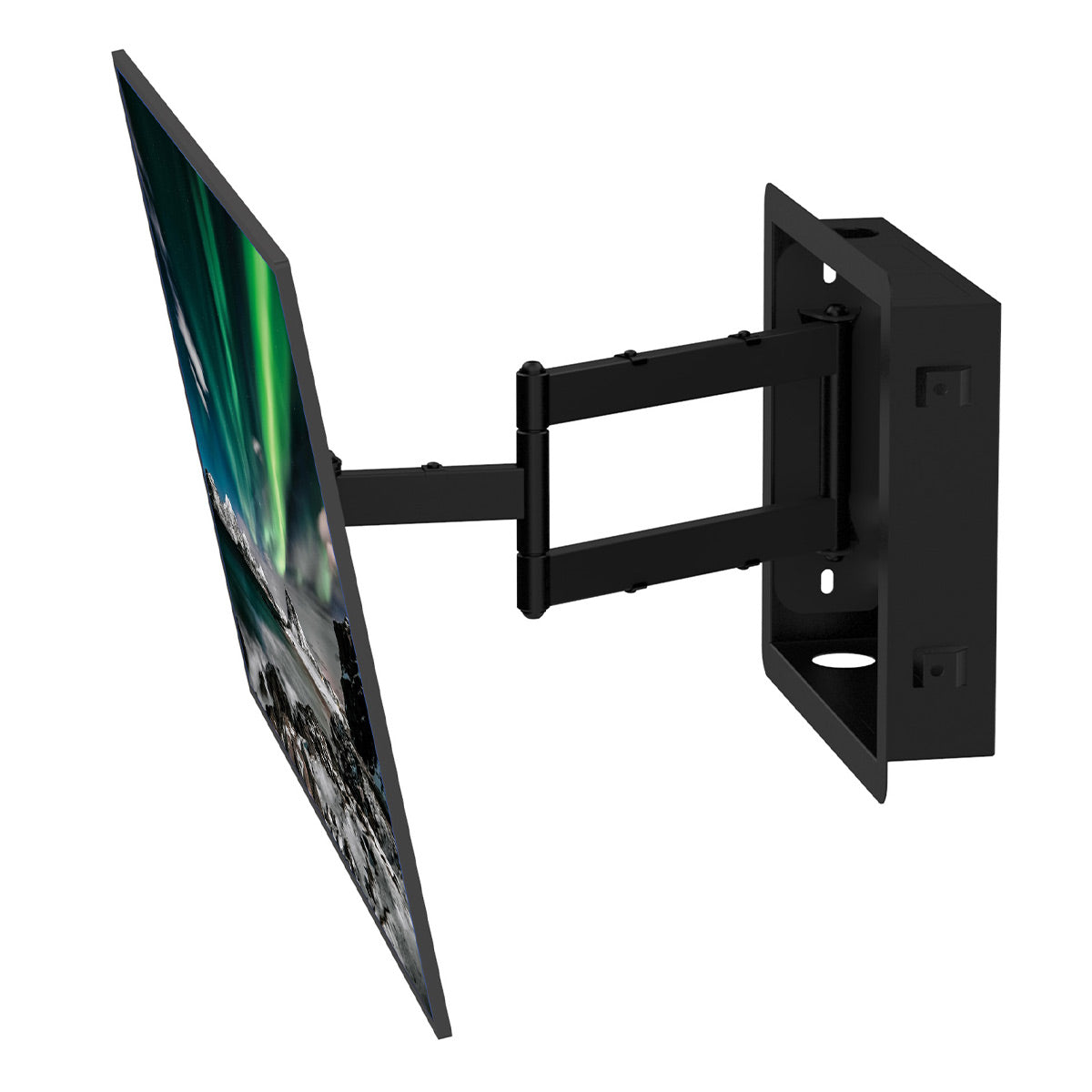 Kanto R400 Pro Series Recessed In Wall Full Motion TV Mount for 35"-65" TVs