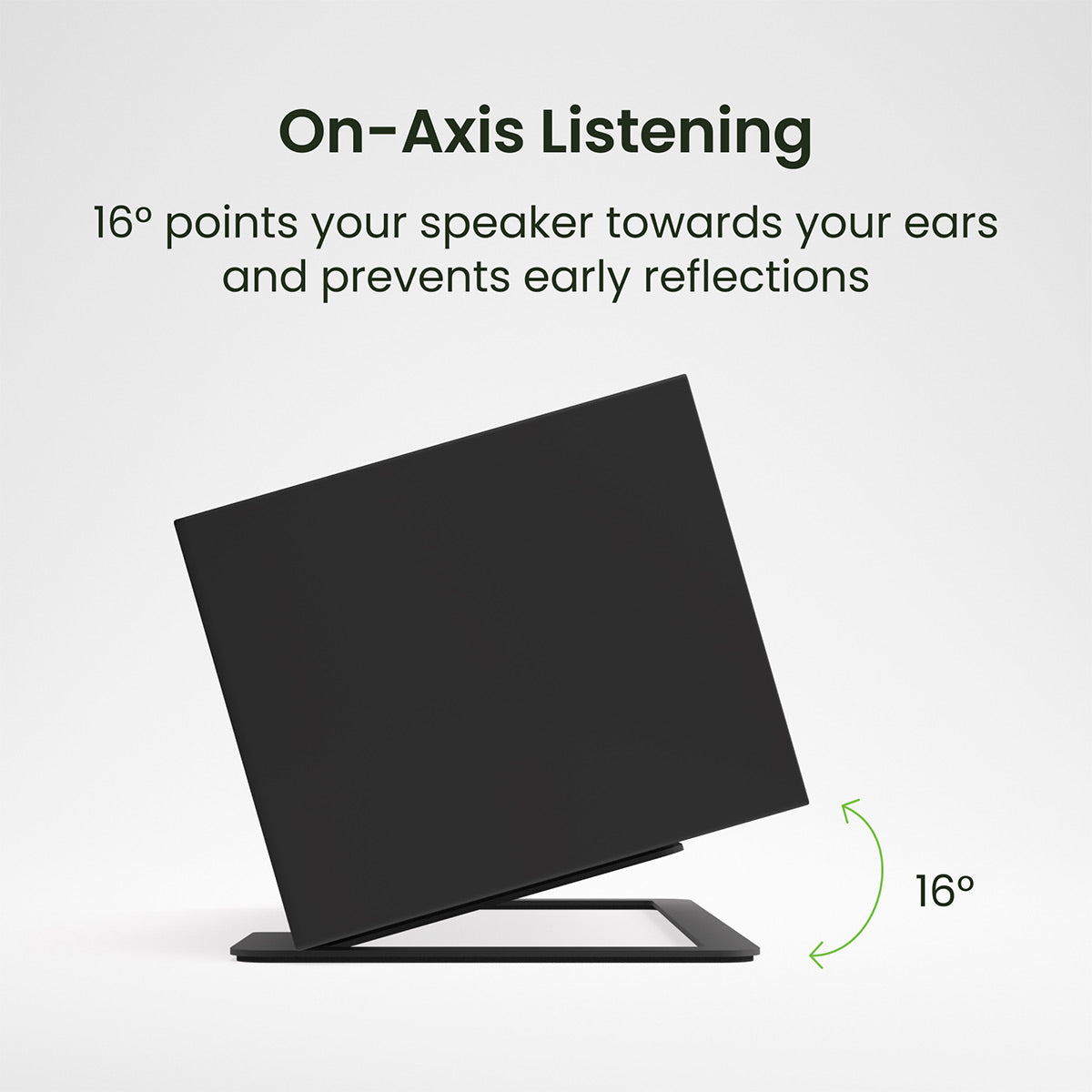 Kanto S12 Low Profile Angled Universal Center Channel Speaker Stand
