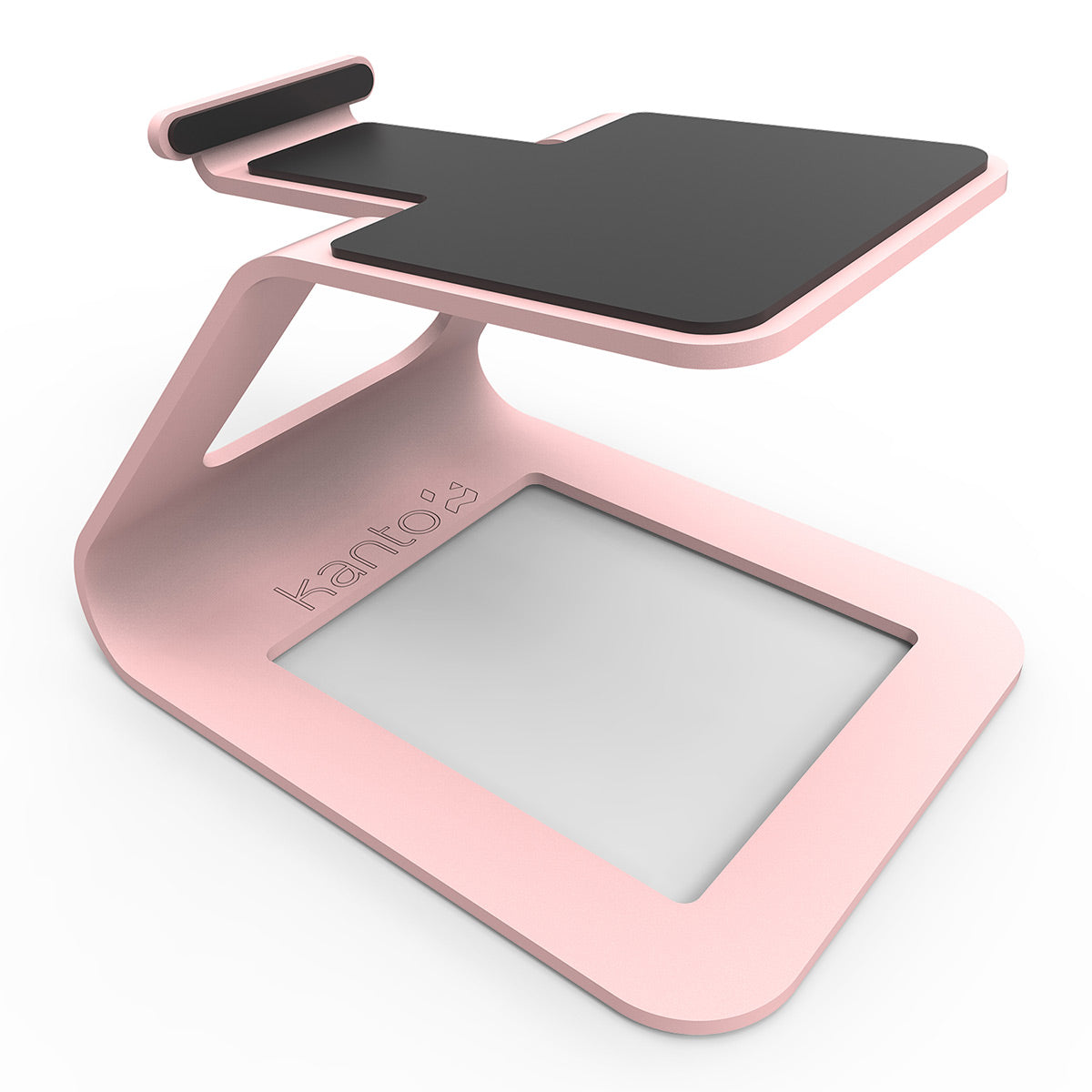 Kanto SE2P Elevated Desktop Speaker Stands for Small Speakers (Pink)