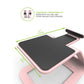 Kanto SE2P Elevated Desktop Speaker Stands for Small Speakers (Pink)