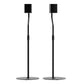 Kanto SLH Universal Height Adjustable Satellite Speaker Stands - Pair (Black)
