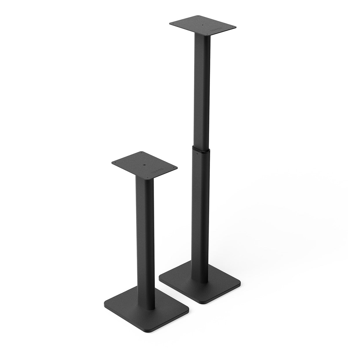 Kanto SPH Universal Height Adjustable Bookshelf Speaker Stands - Pair (Black)