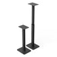 Kanto SPH Universal Height Adjustable Bookshelf Speaker Stands - Pair (Black)