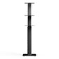 Kanto SPH Universal Height Adjustable Bookshelf Speaker Stands - Pair (Black)