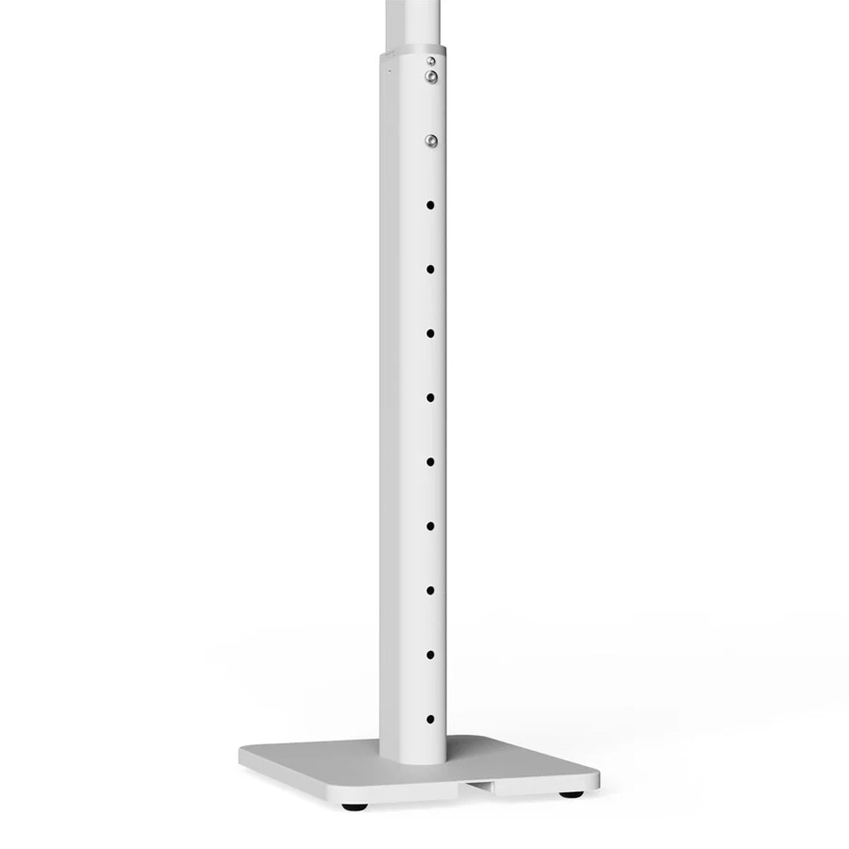 Kanto SPHW Universal Height Adjustable Bookshelf Speaker Stands - Pair (White)