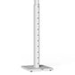 Kanto SPHW Universal Height Adjustable Bookshelf Speaker Stands - Pair (White)