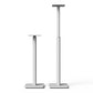 Kanto SPHW Universal Height Adjustable Bookshelf Speaker Stands - Pair (White)