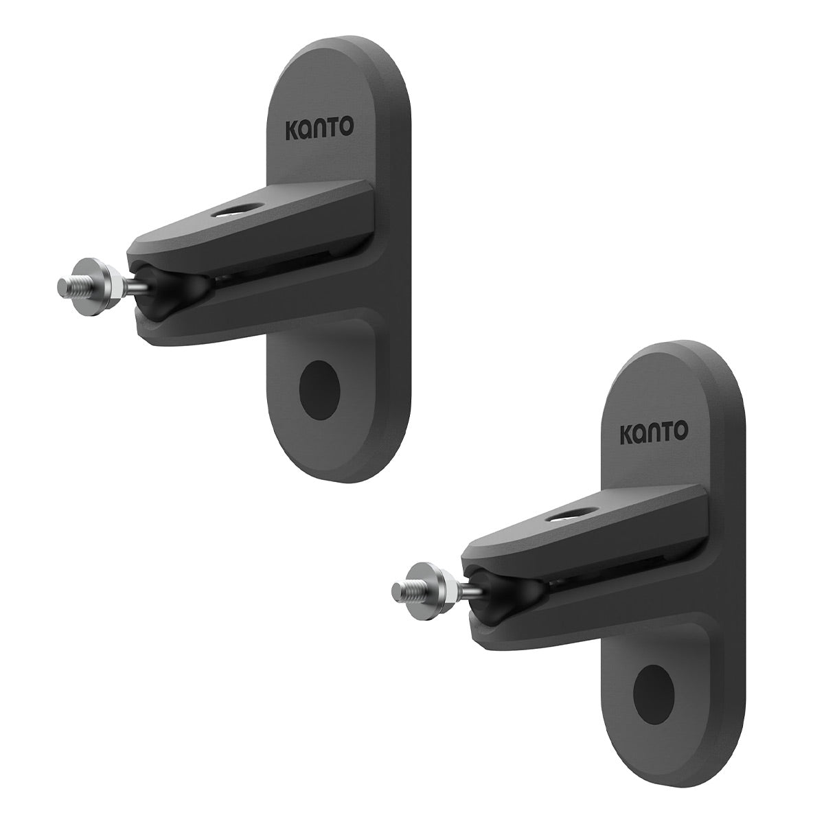 Kanto SPW3 Rear Mount Universal Speaker Wall Mount - Pair (Black)