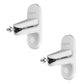 Kanto SPW3W Rear Mount Universal Speaker Wall Mount - Pair (White)