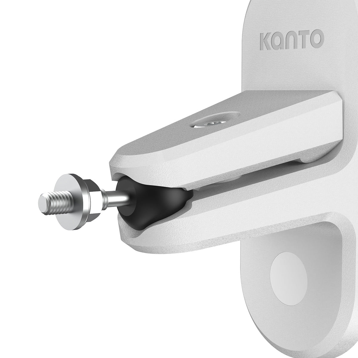 Kanto SPW3W Rear Mount Universal Speaker Wall Mount - Pair (White)