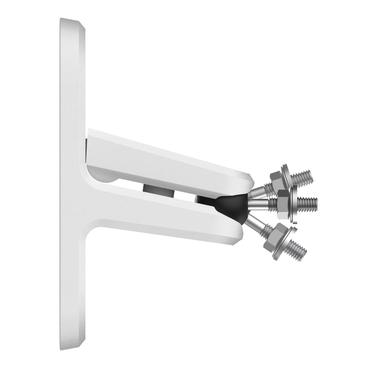 Kanto SPW3W Rear Mount Universal Speaker Wall Mount - Pair (White)
