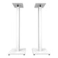 Kanto ST28W 28" Universal Bookshelf Speaker Floor Stands - Pair (White)