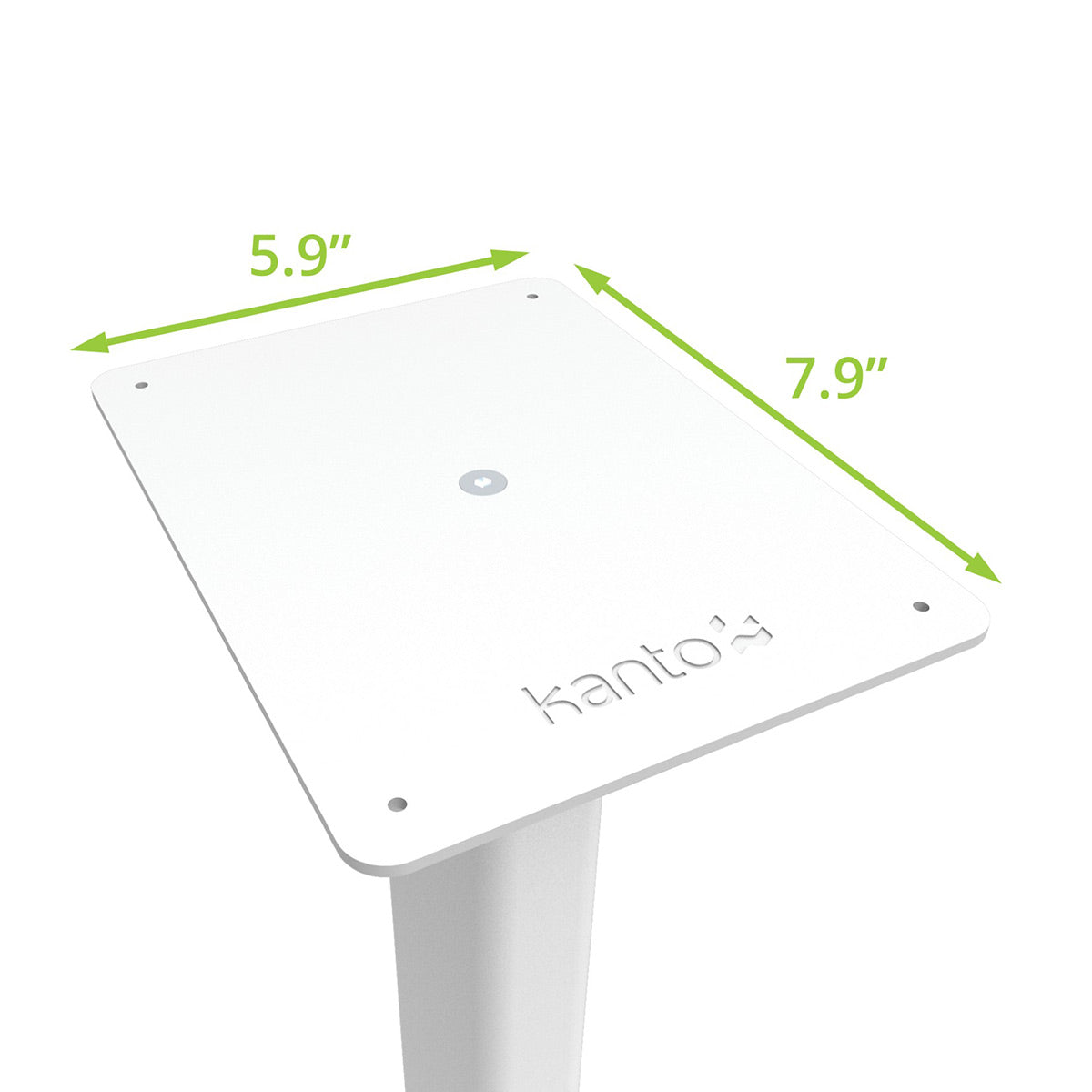 Kanto ST34W 34" Universal Bookshelf Speaker Floor Stands - Pair (White)