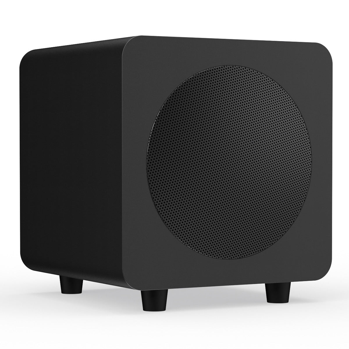 Kanto SUB6 6" Powered Subwoofer Bundle with AudioQuest Jack Russell Subwoofer Cable - 4m (Black)