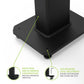 Kanto SX30 30" Fillable Speaker Stands with Isolation Feet - Pair (Black)