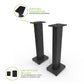 Kanto SX30 30" Fillable Speaker Stands with Isolation Feet - Pair (Black)