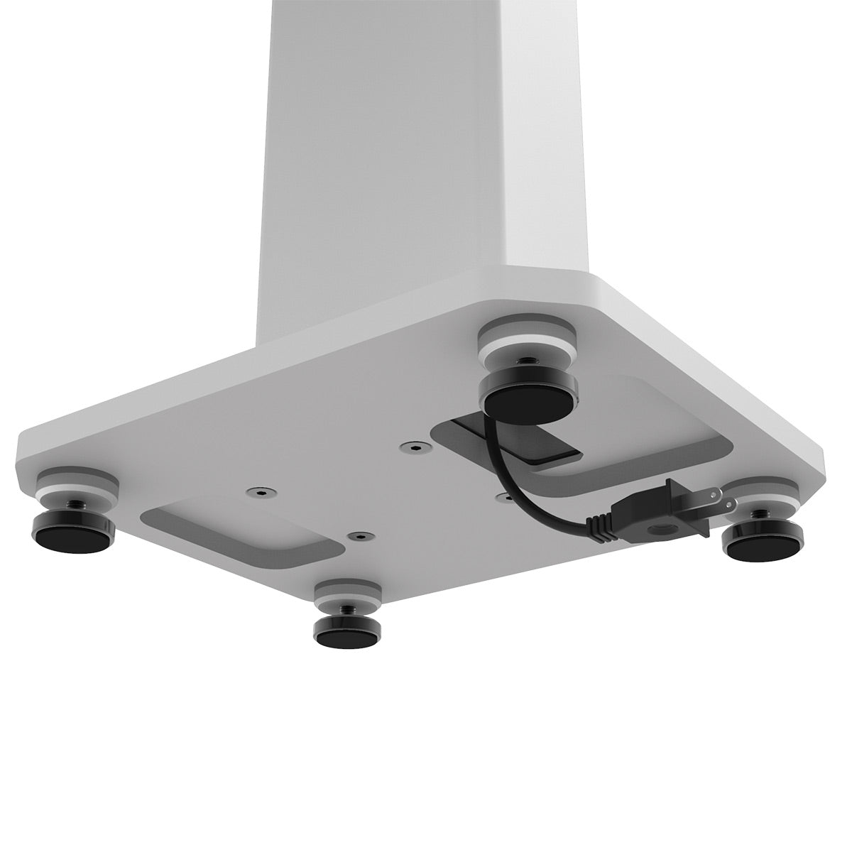 Kanto SX30 30" Fillable Speaker Stands with Isolation Feet - Pair (White)
