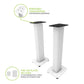 Kanto SX30 30" Fillable Speaker Stands with Isolation Feet - Pair (White)