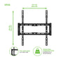 Kanto T300P Low Profile Vertical TV Mount for 40&rdquo; - 90&rdquo; TVs