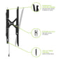Kanto TE300SG Outdoor Tilt TV Mount 45"-100" TVs