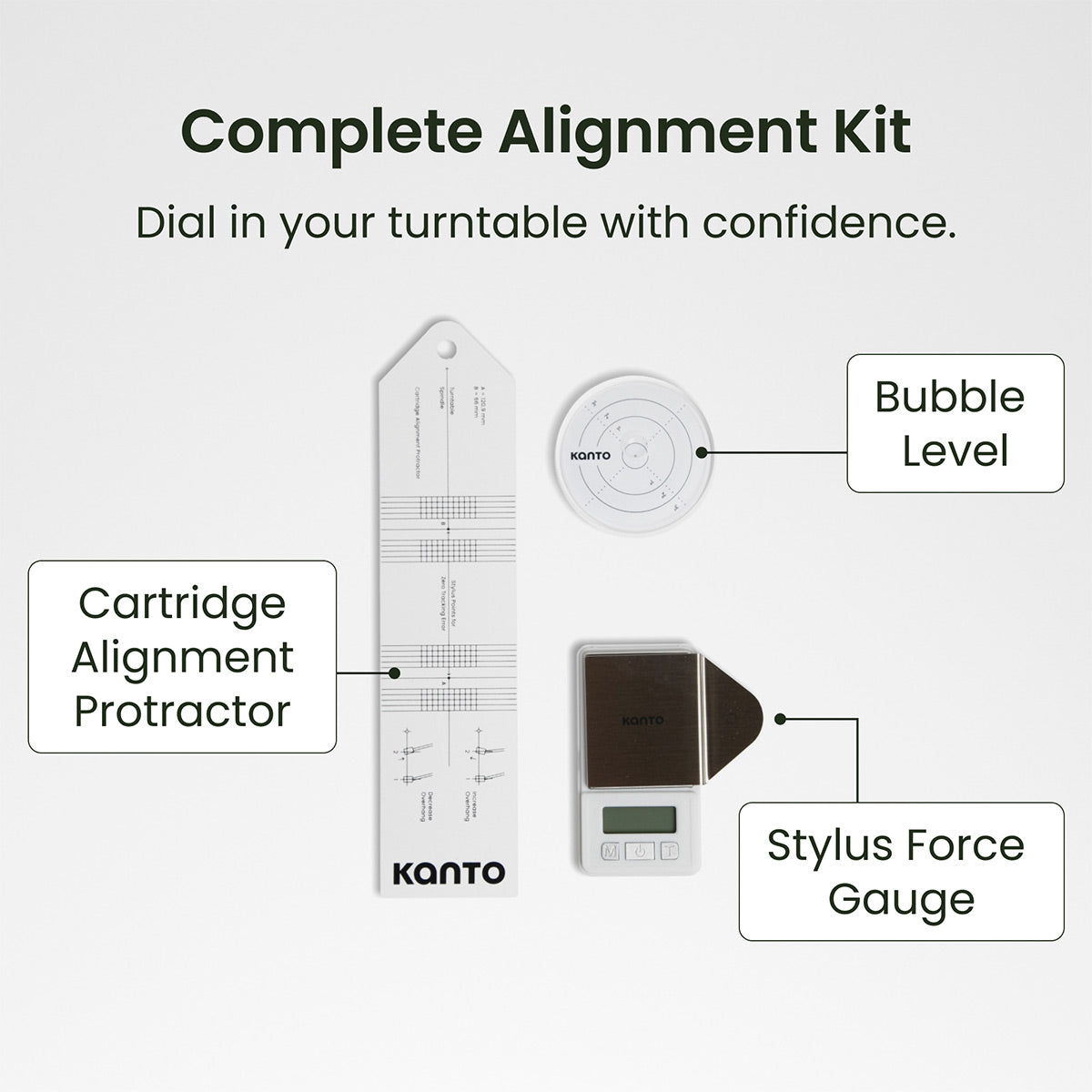 Kanto TT-AKIT Turntable Setup and Alignment Kit