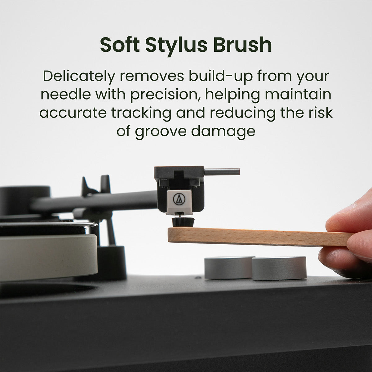 Kanto TT-SB Carbon Fiber Record and Stylus Cleaning Brush