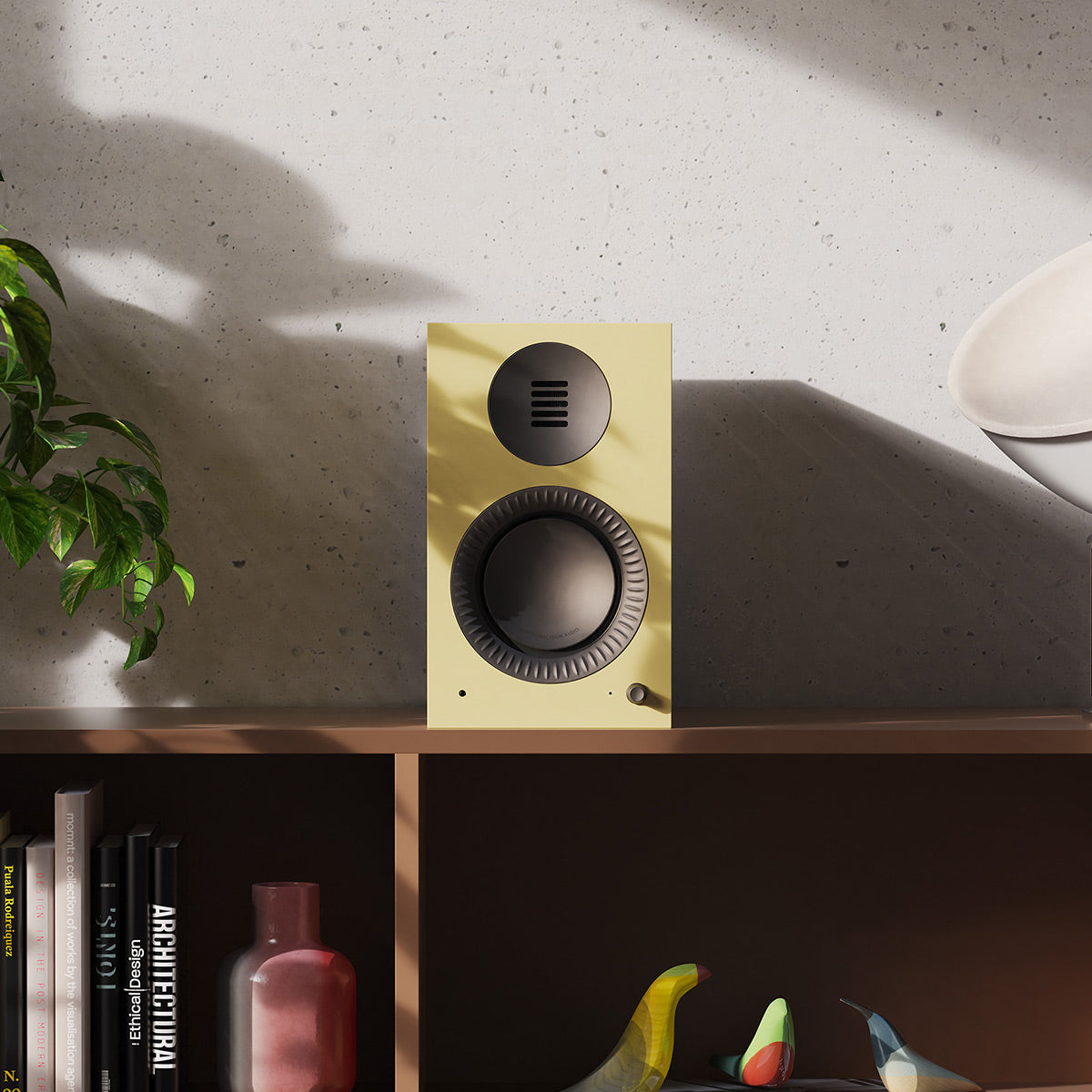 Kanto TUK G2 Powered Speakers Bundle with AudioQuest Jack Russell Subwoofer Cable - 4m (Butter)