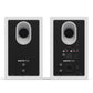 Kanto TUK G2 Powered Speakers Bundle with AudioQuest Jack Russell Subwoofer Cable - 4m (White)