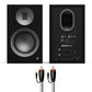 Kanto TUK G2 Powered Speakers Bundle with AudioQuest Jack Russell Subwoofer Cable - 4m (Black)