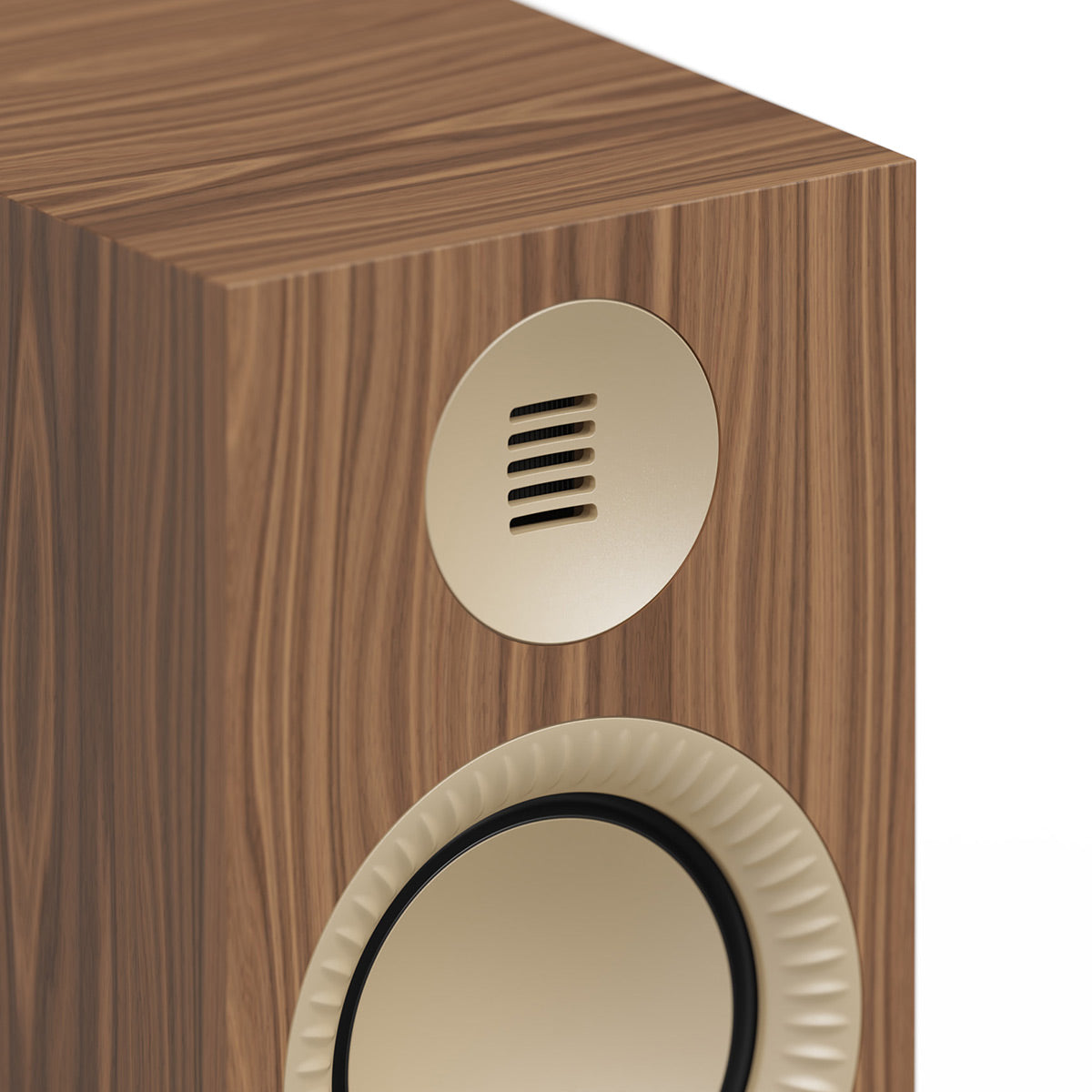 Kanto TUK Grand Powered Speakers Bundle with AudioQuest Jack Russell Subwoofer Cable - 4m (Walnut)