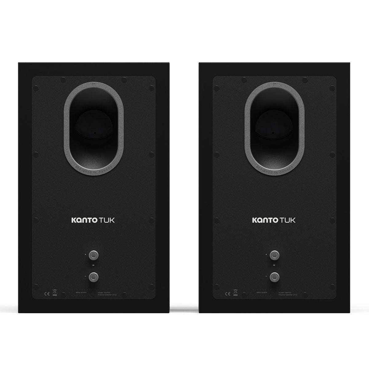 Kanto TUK Passive G2 Speaker System (Matte Black)