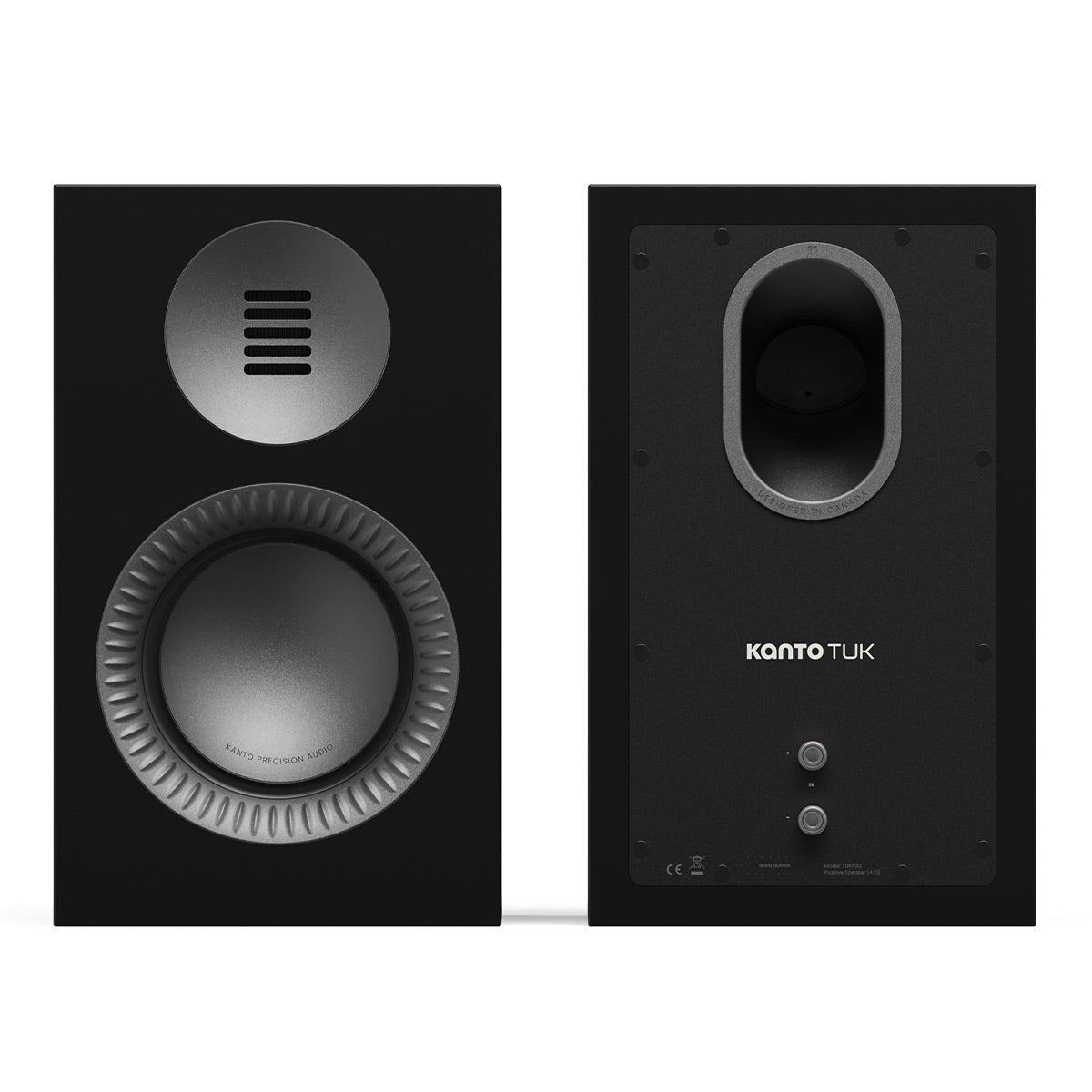 Kanto TUK Passive G2 Speaker System (Matte Black)