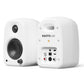 Kanto UKI Bluetooth Speakers Bundle with AudioQuest Jack Russell Subwoofer Cable - 4m (White)