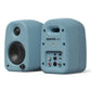 Kanto UKI Bluetooth Speakers Bundle with AudioQuest Jack Russell Subwoofer Cable - 4m (Blue)