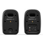 Kanto UKI Bluetooth Speakers Bundle with AudioQuest Jack Russell Subwoofer Cable - 4m (Black)