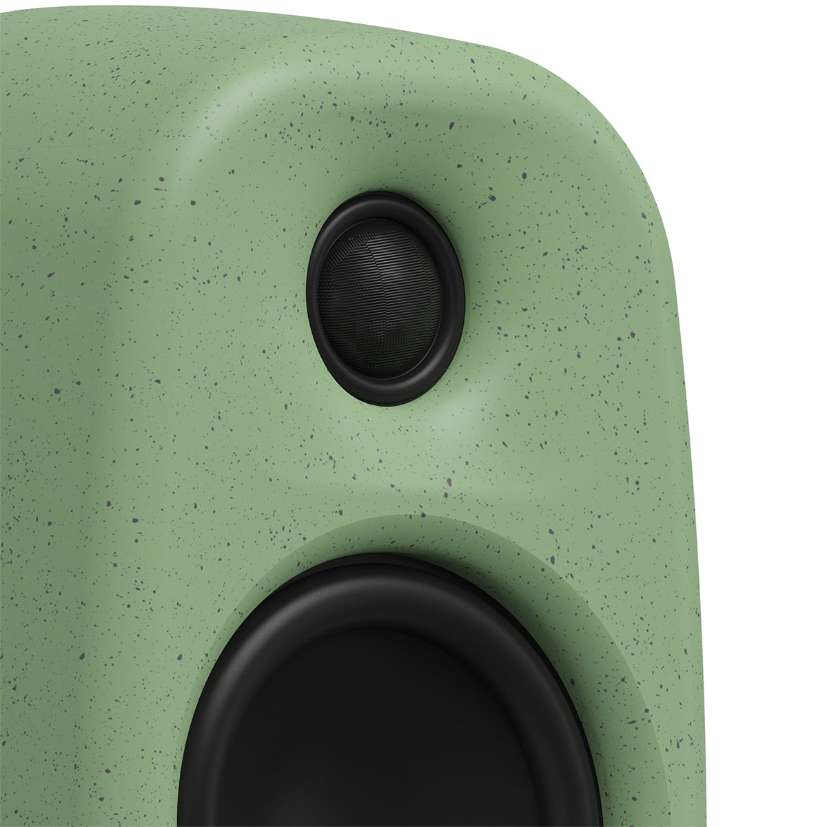 Kanto UKI Bluetooth Speakers Bundle with AudioQuest Jack Russell Subwoofer Cable - 4m (Sage)