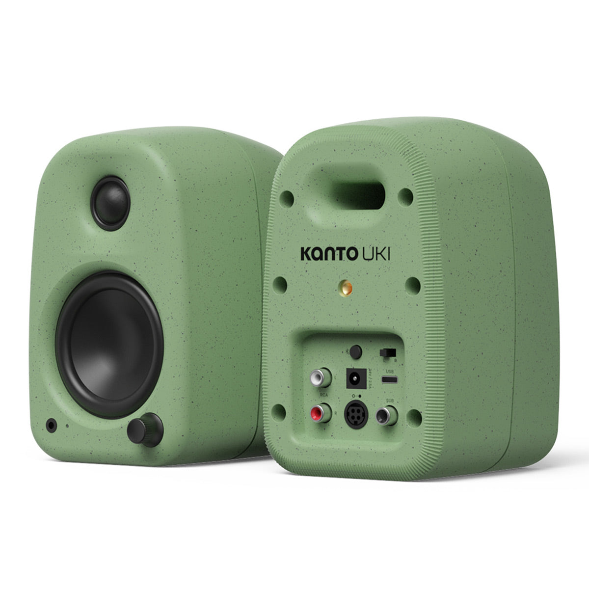 Kanto UKI Bluetooth Desktop Speakers - Pair (Sage)