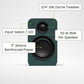 Kanto Yu2 (2nd Gen) 110 W Desktop Computer Speakers with Bluetooth 5.0 (Green)