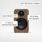 Kanto Yu2 (2nd Gen) 110 W Desktop Computer Speakers with Bluetooth 5.0 (Walnut)