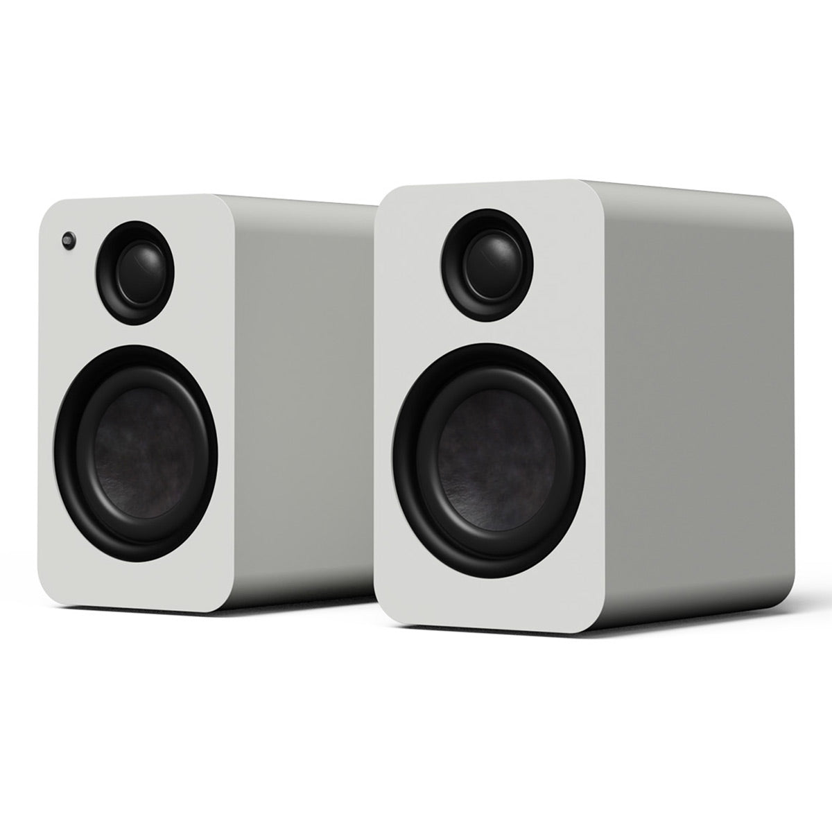 Kanto Yu2 (2nd Gen) 110 W Desktop Computer Speakers with Bluetooth 5.0 (White)